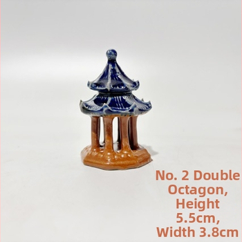 Керамична аквариумна декорация – ландшафт с изкуствена планина, Hudeli, модел PwSjJ7DG.