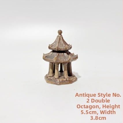 Керамична аквариумна декорация – ландшафт с изкуствена планина, Hudeli, модел PwSjJ7DG.