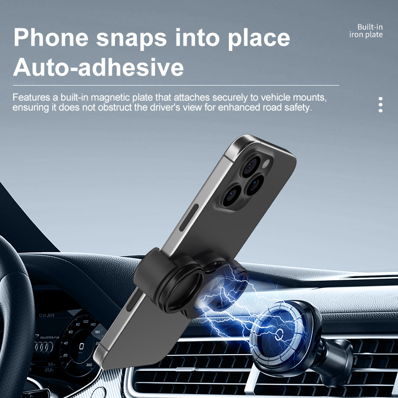 Telefon tartó gyűrűvel, 360° forgás, összecsukható állvány, cinkötvözet, egyedi logó