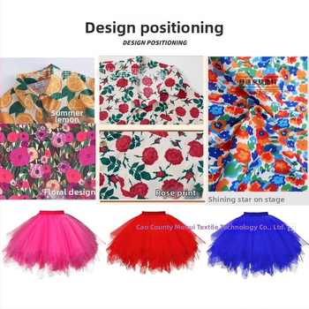 Dječji komplet: košulica s cvjetnim uzorkom u hongkonškom stilu i hlače zvonastog kroja, materijal acetat korduroja, ljeto 2025, za djecu 3–8 godina, kostim za nastupe/ples