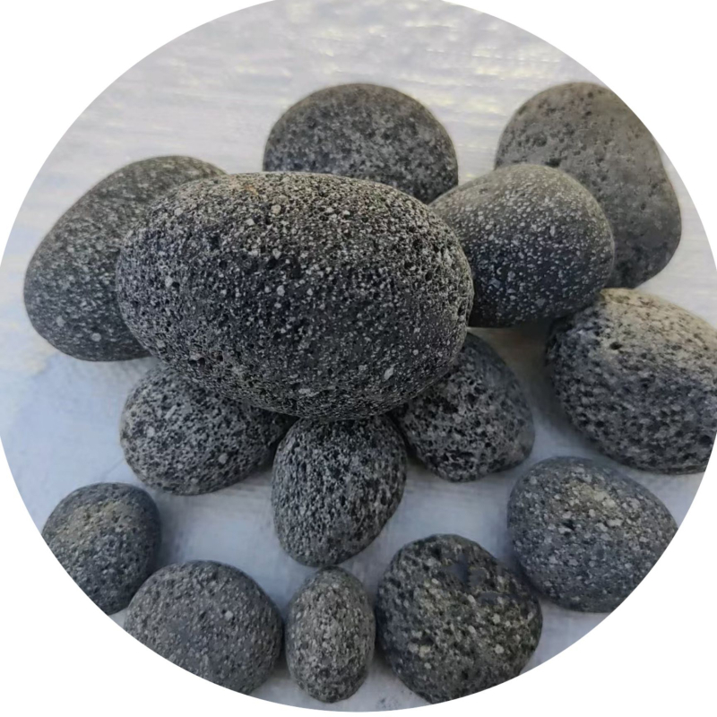 Аквариумни декоративни камъни – овална форма, вулканична каменна топка, твърд материал