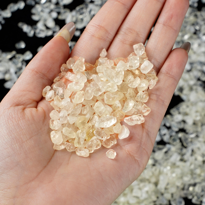 Citrin kristal – sirovi i polirani kamen za jogu i ukrašavanje akvarija | Materijal: Citrine; Kategorija: Crystal rough; Pakiranje: PP vrećica; Stil: New Chinese style
