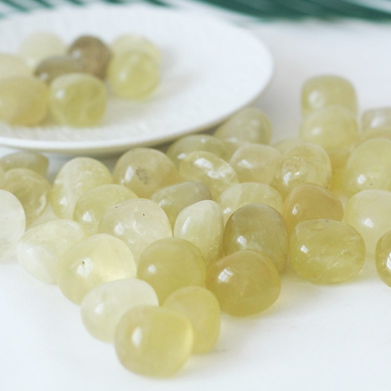 Piatră naturală citrin cristal, piatră de degausare magnetică pentru amenajarea acvariului