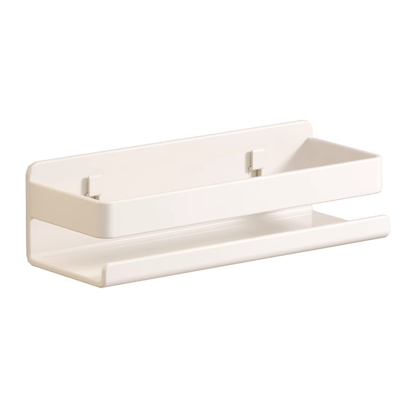 Ράφι τοίχου για μπαχαρικά κουζίνας, χωρίς εγκατάσταση, από ανθρακούχο χάλυβα, κρεμαστό σε τοίχο, μοντέρνο μινιμαλιστικό στυλ