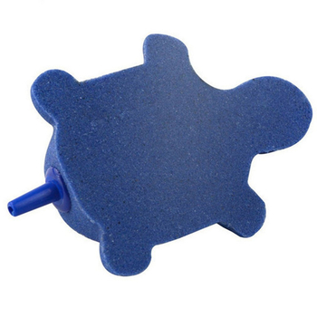 Аквариумен аеростон с форма на костенурка, керамичен, 66 г, опаковка 50, за кислородиране на аквариума