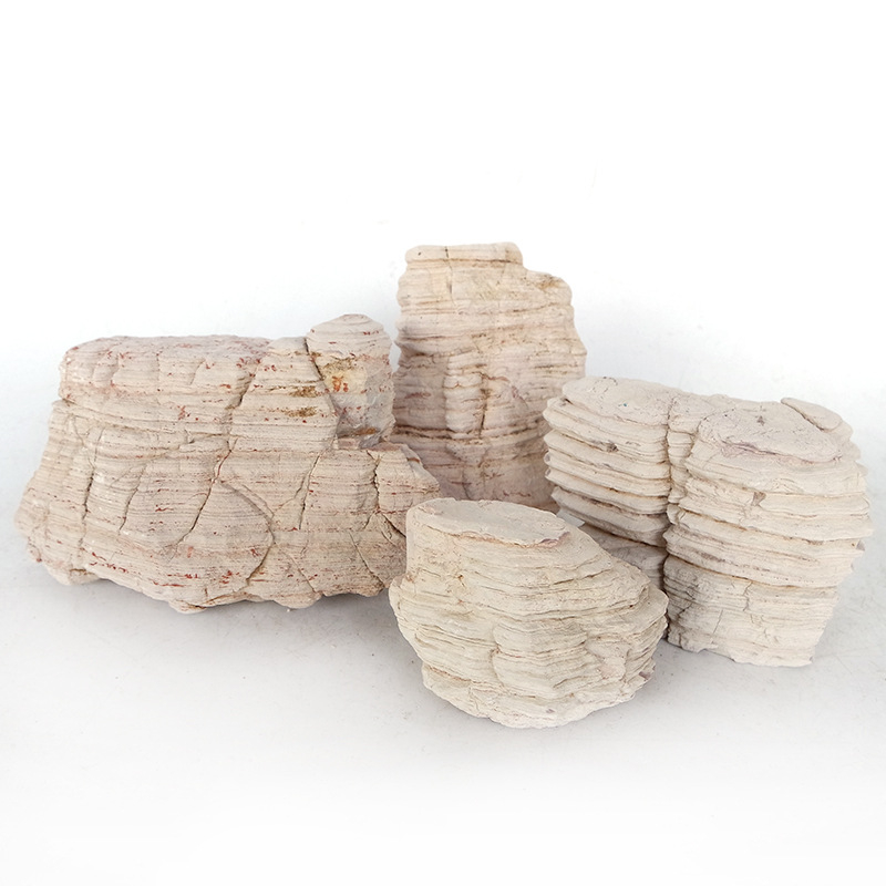 Естествен многослоен камък за аквариум и градинско озеленяване | 0,1–10 кг на парче | Персонализирано опаковане | Ландшафтен камък