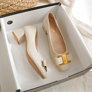 Ženske Mary Jane cipele za posao: kvadratni nos, gornji dio od Super Fiber, đon od gume, srednja visina pete 3–6 cm