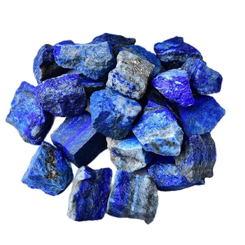 Lapis lazuli sirovi kamen – prirodni kamen za ukras akvarija i krajolja, pogodan za dar, moderan minimalistički stil