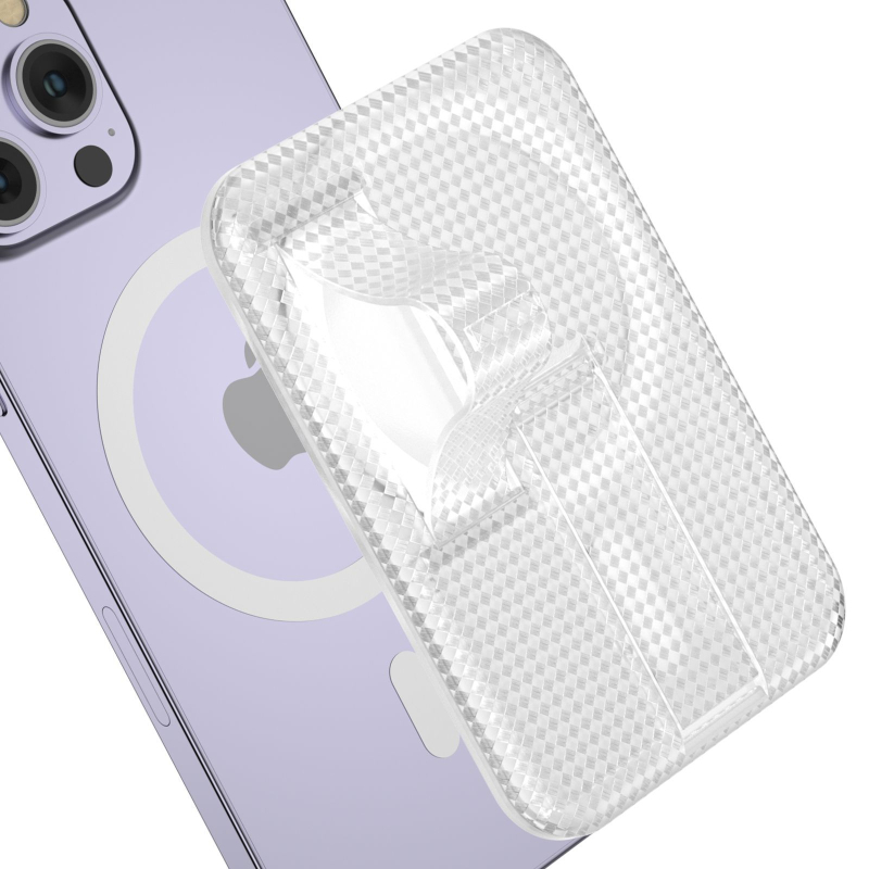 iPhone 15 Pro MagSafe prstenasti stolni držač s magnetskom vodoravnom i okomitom podrškom; plast
