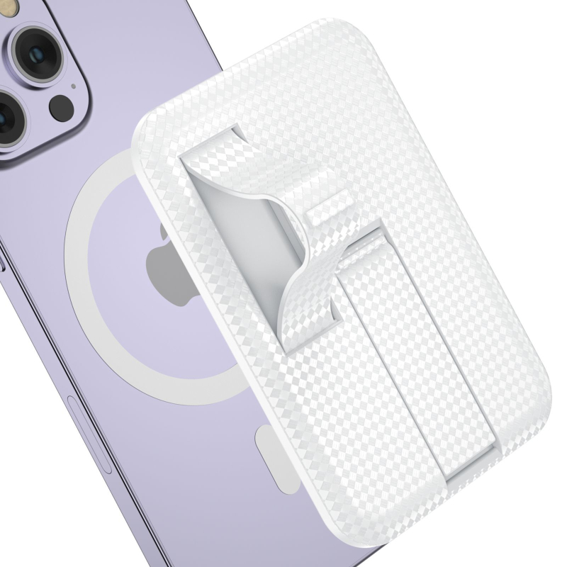 iPhone 15 Pro MagSafe prstenasti stolni držač s magnetskom vodoravnom i okomitom podrškom; plast