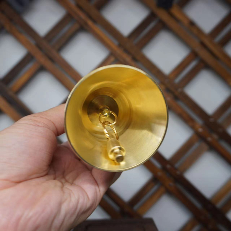 Bakreni zvončić za dom, kineski stil, spreman za poklon