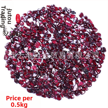 Fragmenti granata za akvarij, ukras bonsaija i umjetnost noktiju; 500 g; krajinski kamen