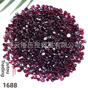 Fragmenti granata za akvarij, ukras bonsaija i umjetnost noktiju; 500 g; krajinski kamen