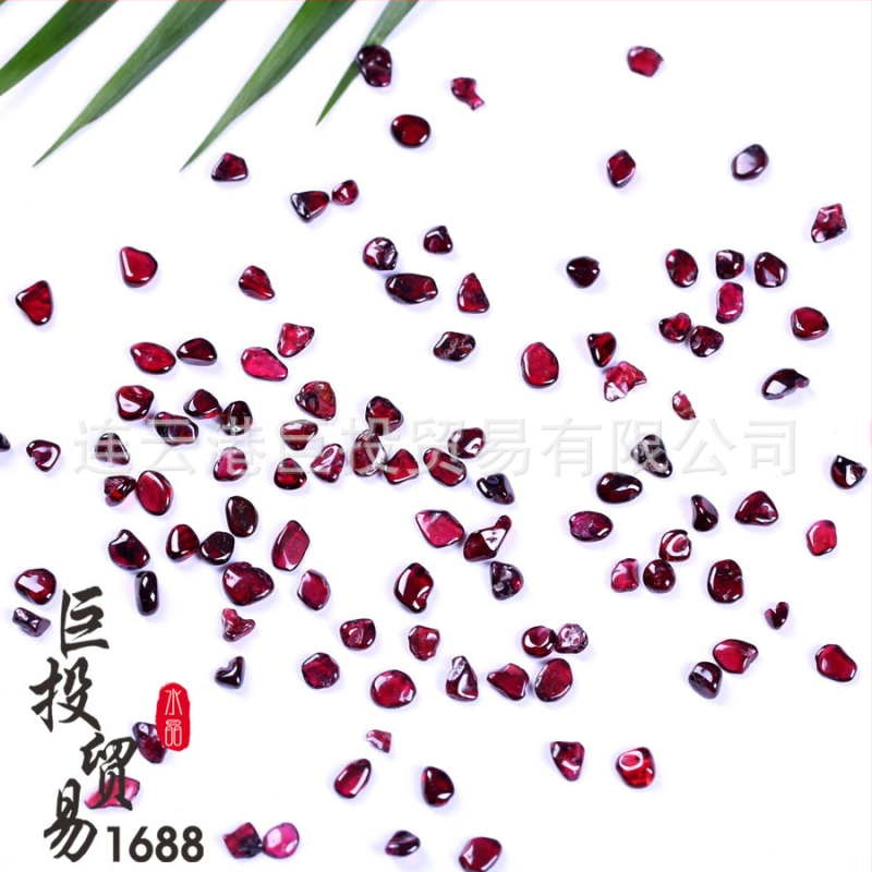 Fragmenti granata za akvarij, ukras bonsaija i umjetnost noktiju; 500 g; krajinski kamen