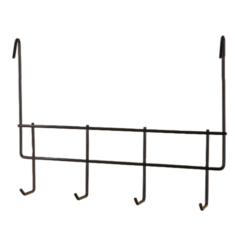 Željezni zidni rega za pohranu — bez bušenja, organizator za kupaonicu i kuhinju, 1 polic, moderan minimalistički stil