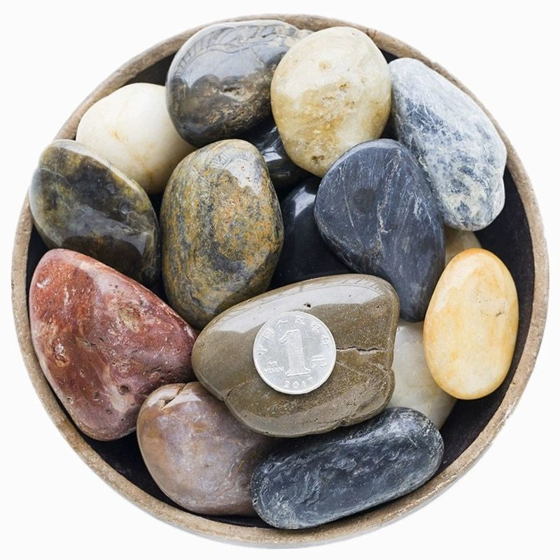 Rain Flower Stone Pebbles за озеленяване – камък, камъни за озеленяване, външна настилка и декорация за аквариум