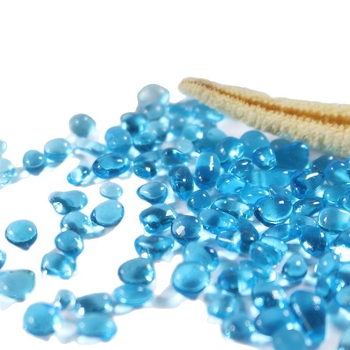 Staklene perle za ukrašavanje bazena, 1 kg, kutija od 25 kg, Tianrui brend, kamenje za krajolik