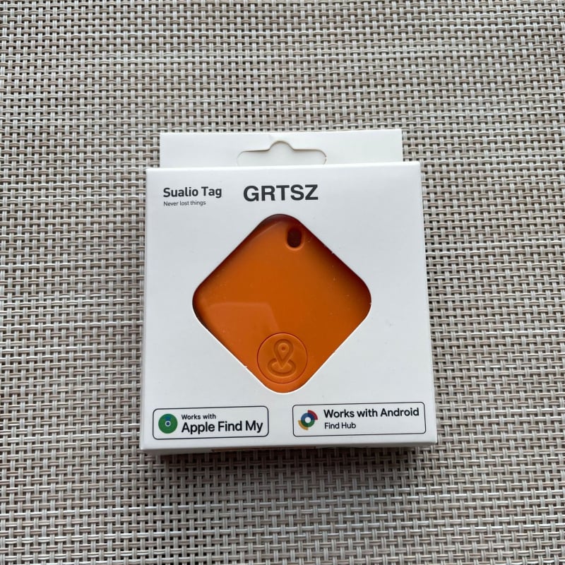 Findmy Sualio Tag Bluetooth tracker, ABS kućište, 210mAh baterija, domet 20m, za iOS i Android