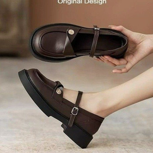 Ženske slip-on loafers, casual, PU gornji dio, zaobljeni nos, niski potplat 1–3 cm, gumeni đon, pogodne za proljeće i jesen