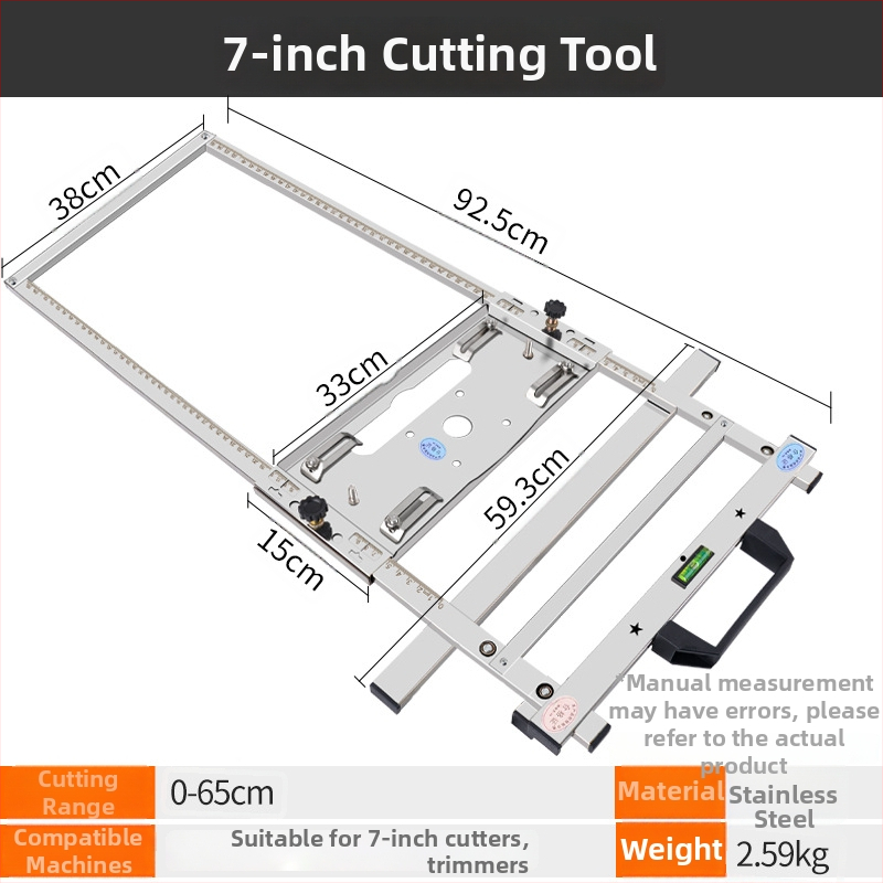 Alat za rezanje i obradu drvenih ploča s prijenosnom pilom i podrškom za pozicioniranje