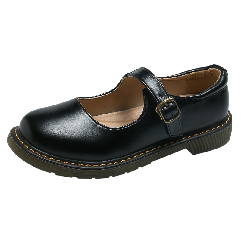 Ženske ljetne loaferice s mikrovlaknastom gornjim dijelom, okrugla prednja strana, niski potpetica 1-3 cm, kopča