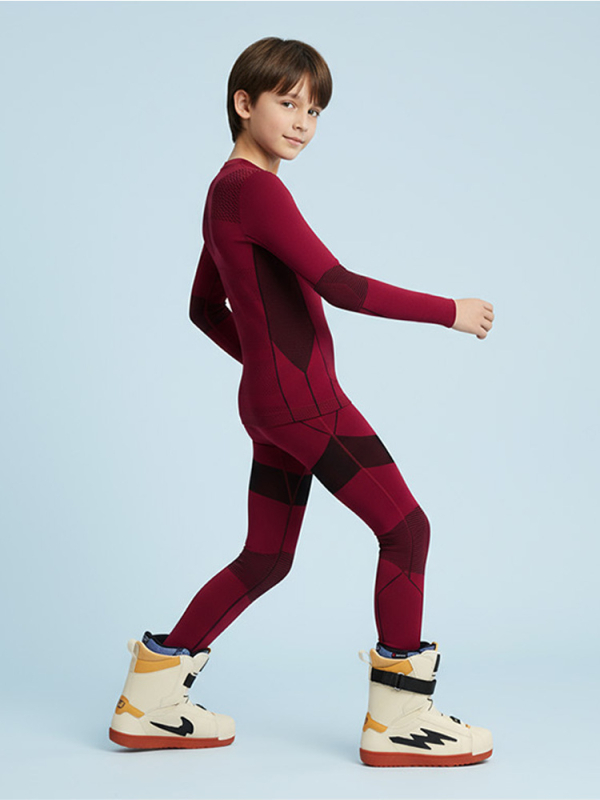 Tricou pentru copii din nylon, uscare rapidă, pentru băieți, iarnă