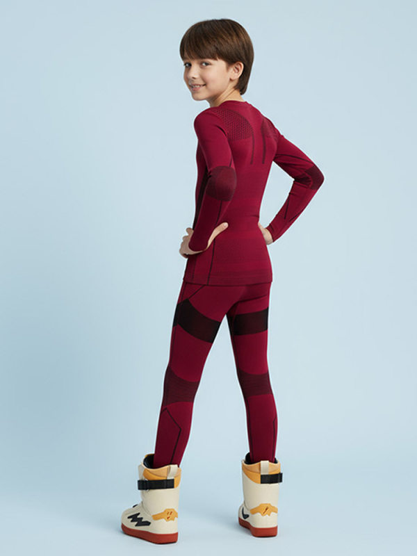 Tricou pentru copii din nylon, uscare rapidă, pentru băieți, iarnă