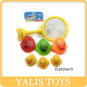 Plastové vodné hračky pre deti – rybárske doplnky s sieťkou na lov ryby, vek 4–6 rokov