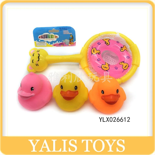 Plastové vodné hračky pre deti – rybárske doplnky s sieťkou na lov ryby, vek 4–6 rokov