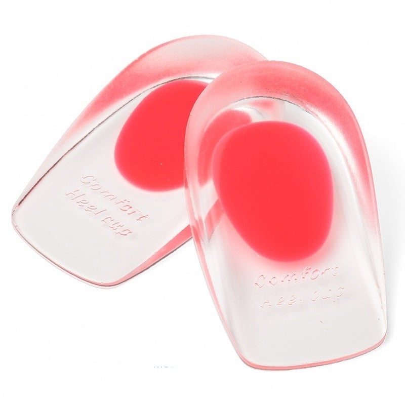 Kangwei talpă pentru călcâi – Heel Cup, SEBS, ameliorează durerea de călcâi și oferă absorbție a șocurilor, potrivit pentru adidași, pantofi din piele, cizme și sandale.