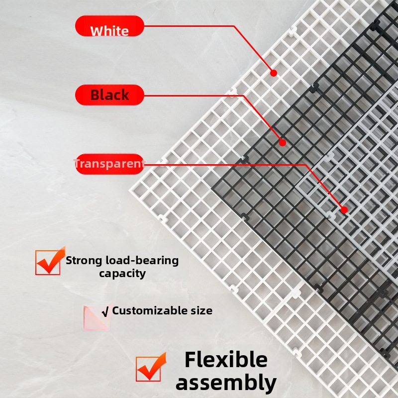 Držiak krytu akvária, akrylový, priehľadný plastový podporný rám s mrežou proti skokom