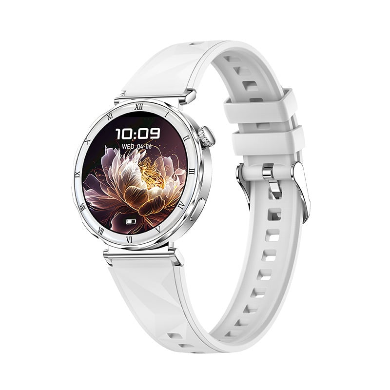 Ženski pametni sat i1222 s Bluetooth pozivima, praćenje krvnog tlaka, kisika u krvi i otkucaja srca; AMOLED zaslon, praćenje sna, trajanje baterije do 21 dana