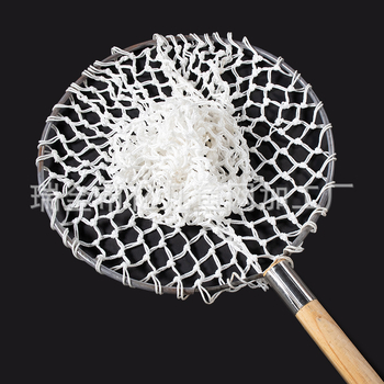 Plasă Dip cu cadru din lemn, plasă din nylon, ochiuri mici, mâner din lemn – Echipament pentru acvariu