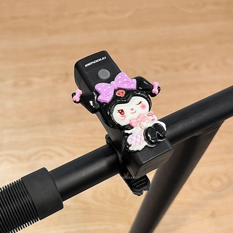 Far bicicletă frontal - Reîncărcabil, drăguț desen animat Pacha Dog, luminozitate înaltă, pentru biciclete MTB și de oraș