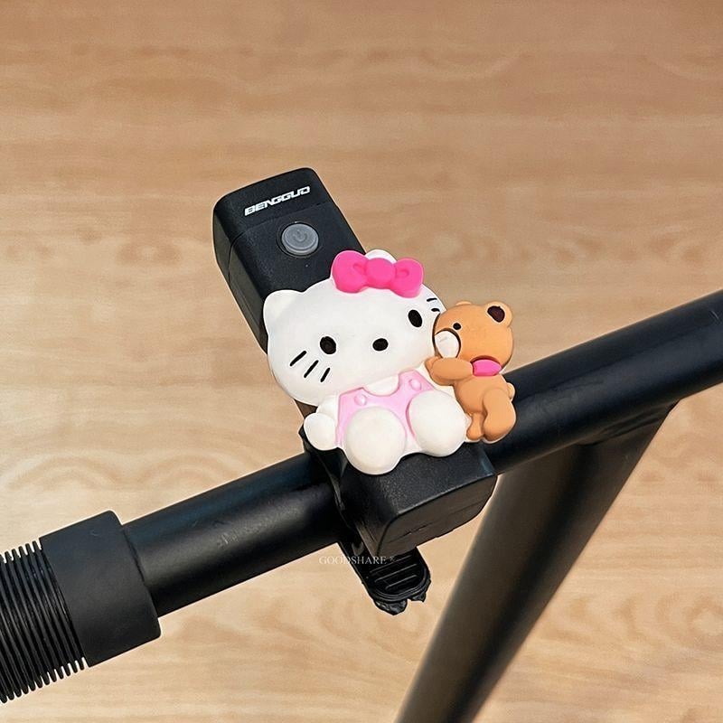 Far bicicletă frontal - Reîncărcabil, drăguț desen animat Pacha Dog, luminozitate înaltă, pentru biciclete MTB și de oraș