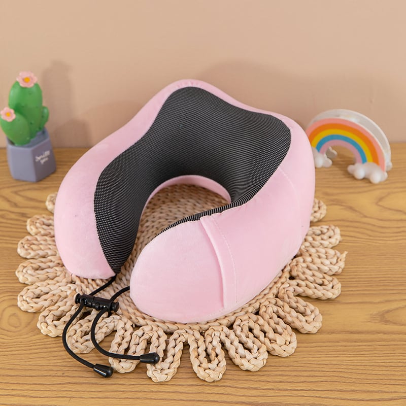 Juncheng U-shaped Travel Neck Pillow, memory cotton filling, βάρος έως 0,5 kg, επιχειρηματικό στυλ