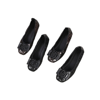 Ženske Mary Jane cipele od kože goveda, okrugli vrh, slip-on, niski potpetica 1–3 cm, gumeni potplat