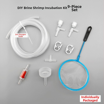 DIY комплект за инкубация на солена артемия за аквариум — пластмасов материал; не е внесен; оборудване за аквариум