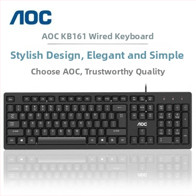 K10 žično set tastature i miša za stolno računalo – uredska i kućna upotreba