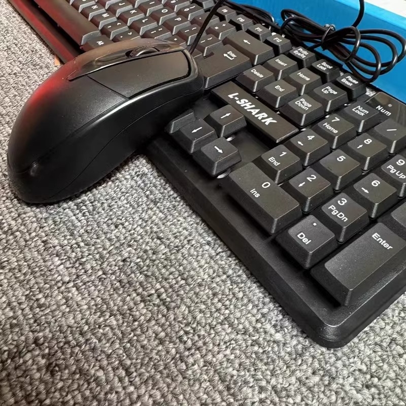 K10 žično set tastature i miša za stolno računalo – uredska i kućna upotreba