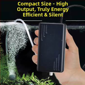 USB prijenosna pumpa za kisik za akvarij — ultra-tihi mali aerator