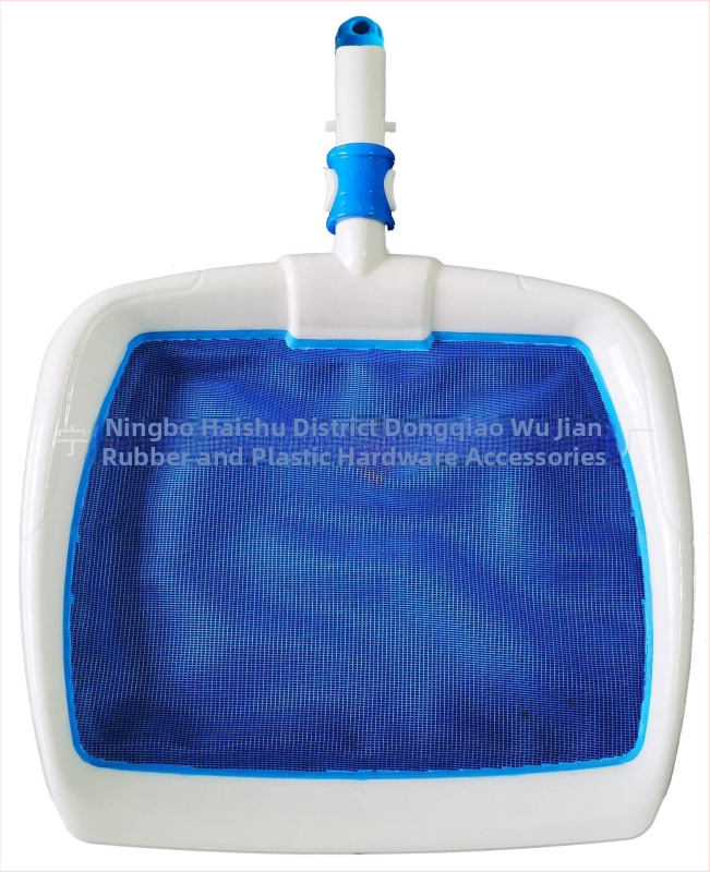 Skimmer bazéna so štvorcovým sieťovým rámom – PP materiál, vhodný pre vonkajšie a nafukovacie bazény