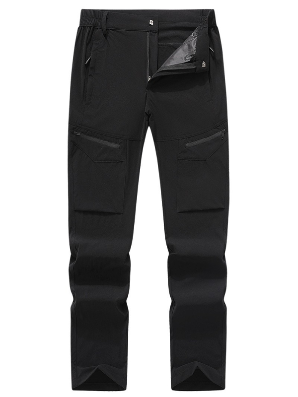 Pantaloni de drumeție care se usucă rapid – respirabili, impermeabili, din amestec de bumbac, elastici, unisex