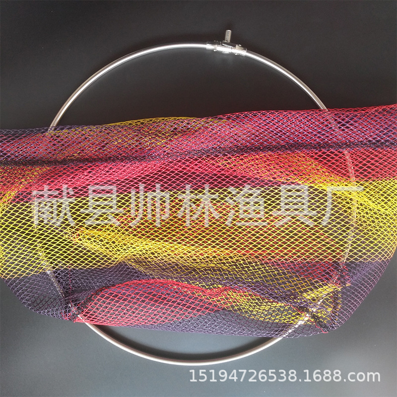 Ruizhu Carp plasă de buzunar din nylon, pentru pescuit, lucrată manual — nylon lipit