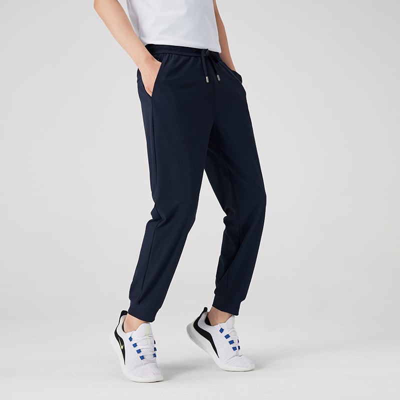 Unisex hlače za vanjske aktivnosti od ice silk, brzo se suše, lagane ljeto, s elastičnim pojasom, opušten kroj, duge