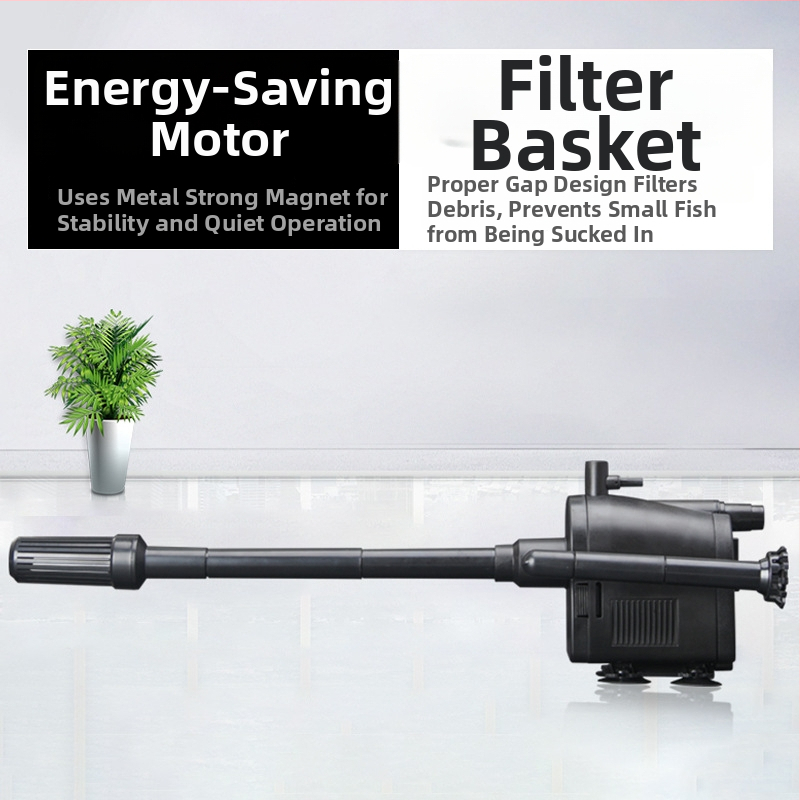 Sobo/Songbao WP1660 2660 1990 υποβρύχια αντλία για ενυδρείο με φίλτρο, 3 σε 1 οξυγονοποίηση και κυκλοφορία