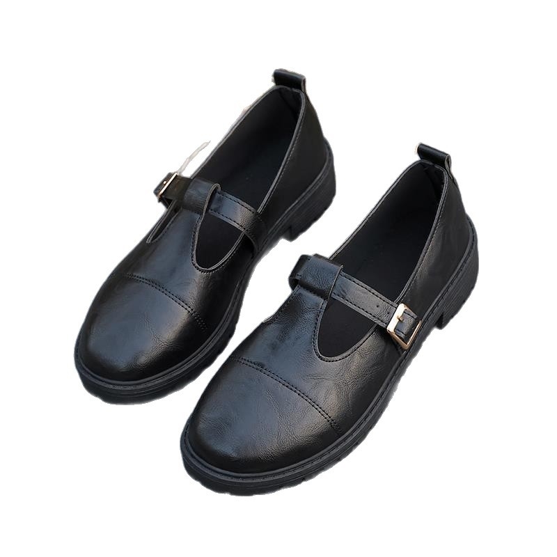 Ženske Mary Jane cipele od PU kože, zaobljeni vrh, 3-5 cm kvadratna potpetica, T-bar remen (PU gornji dio; zaobljeni vrh; 3-5 cm kvadratna potpetica; T-bar remen)