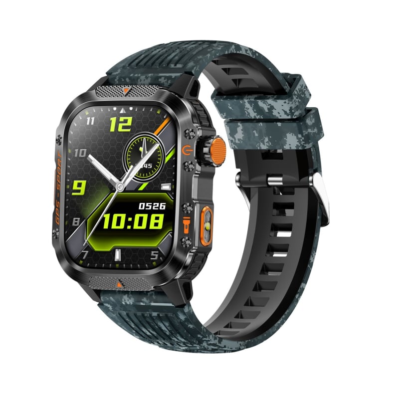 HT36 pametni sat s Beidou GPS-om, Bluetooth pozivi, mjerenje srčanog ritma, mjerenje zasićenja krvi kisikom, vodootporan dizajn