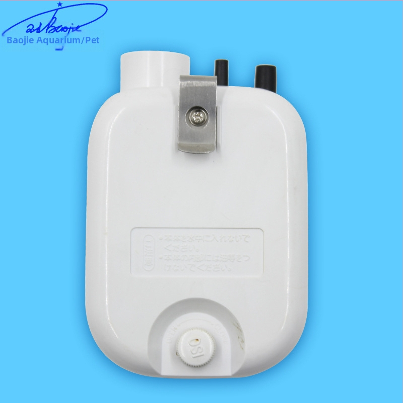 BAOJIE Αντλία Οξυγόνου για Ενυδρείο AP-1102, Επαναφορτιζόμενος Αεριστήρας με Ξηρή Μπαταρία, 210 g