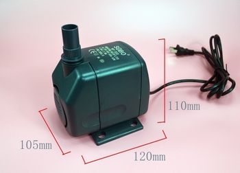 Songbao WP3550 Υποβρύχια αντλία ενυδρείου — 45W, φιλτράρισμα, κυκλοφορία και οξυγόνωση